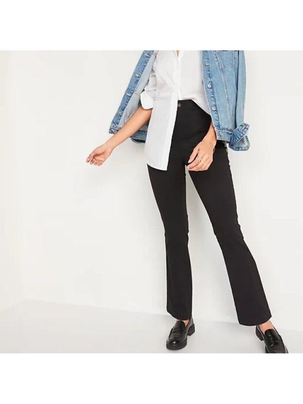 NWT Old Navy High-Waisted Wow Flare Pants 8